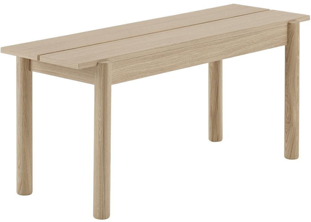 Panca in legno lineare muuto, l 110 cm