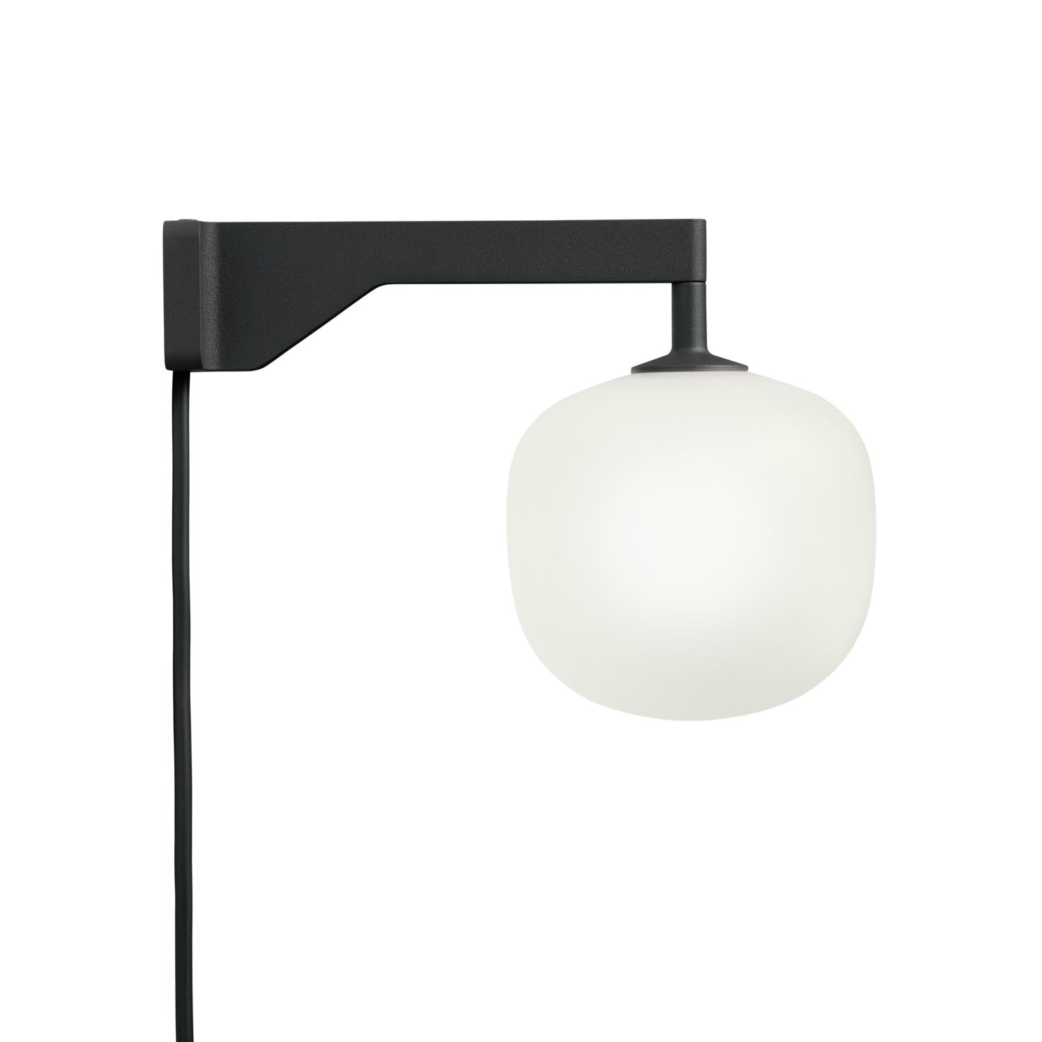 Muuto Rime Wandleuchte, Schwarz