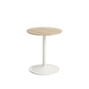 Muuto Blød sidebord Øx H 41x48 cm, fast eg/off white