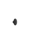  the Dots Hook Wood Black Wood Ø 17 cm nero