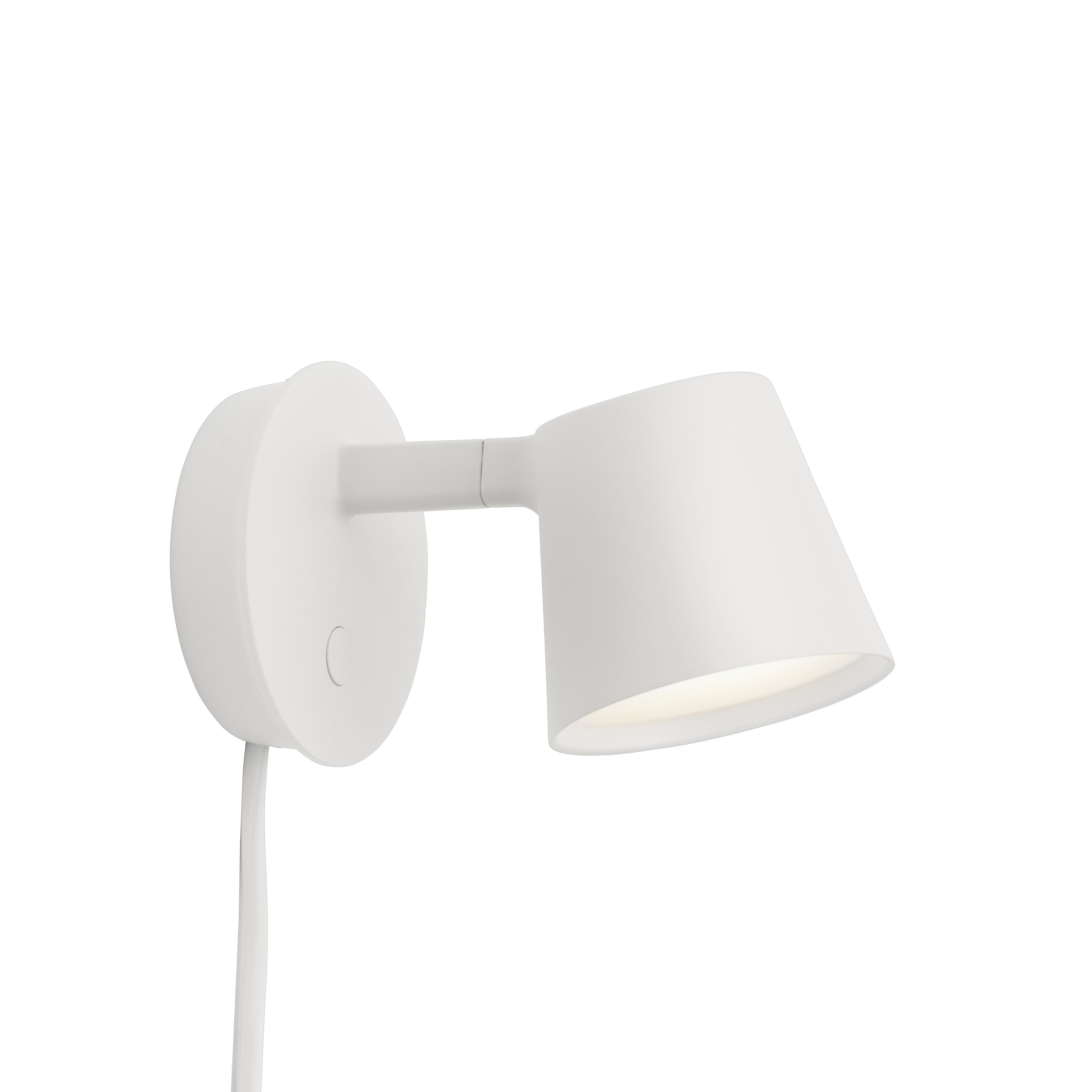 Muuto Tip LED -wandlamp, wit