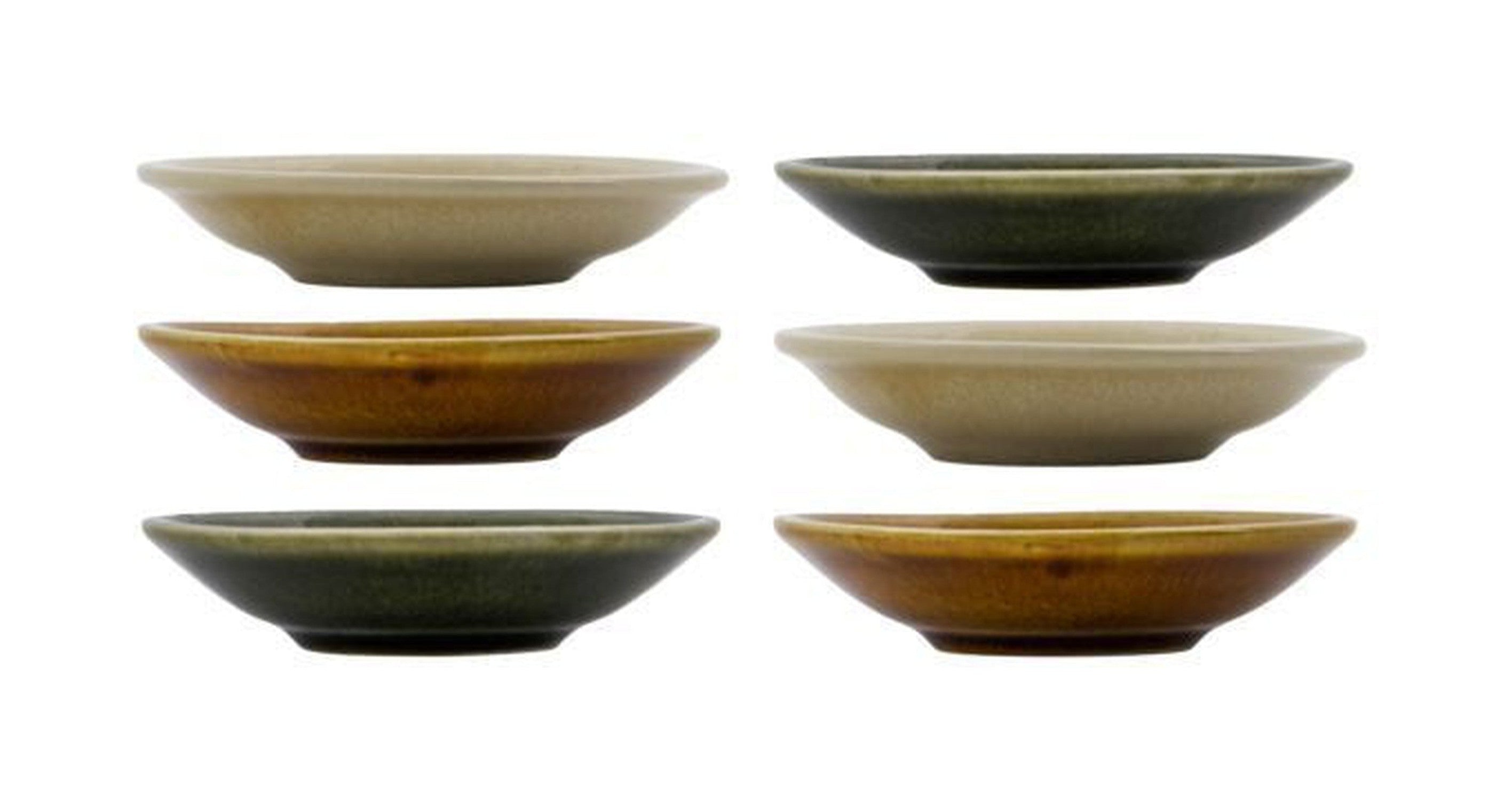 Nicolas Vahe Bowl, Nvhala, Green/Yellow/Mocha