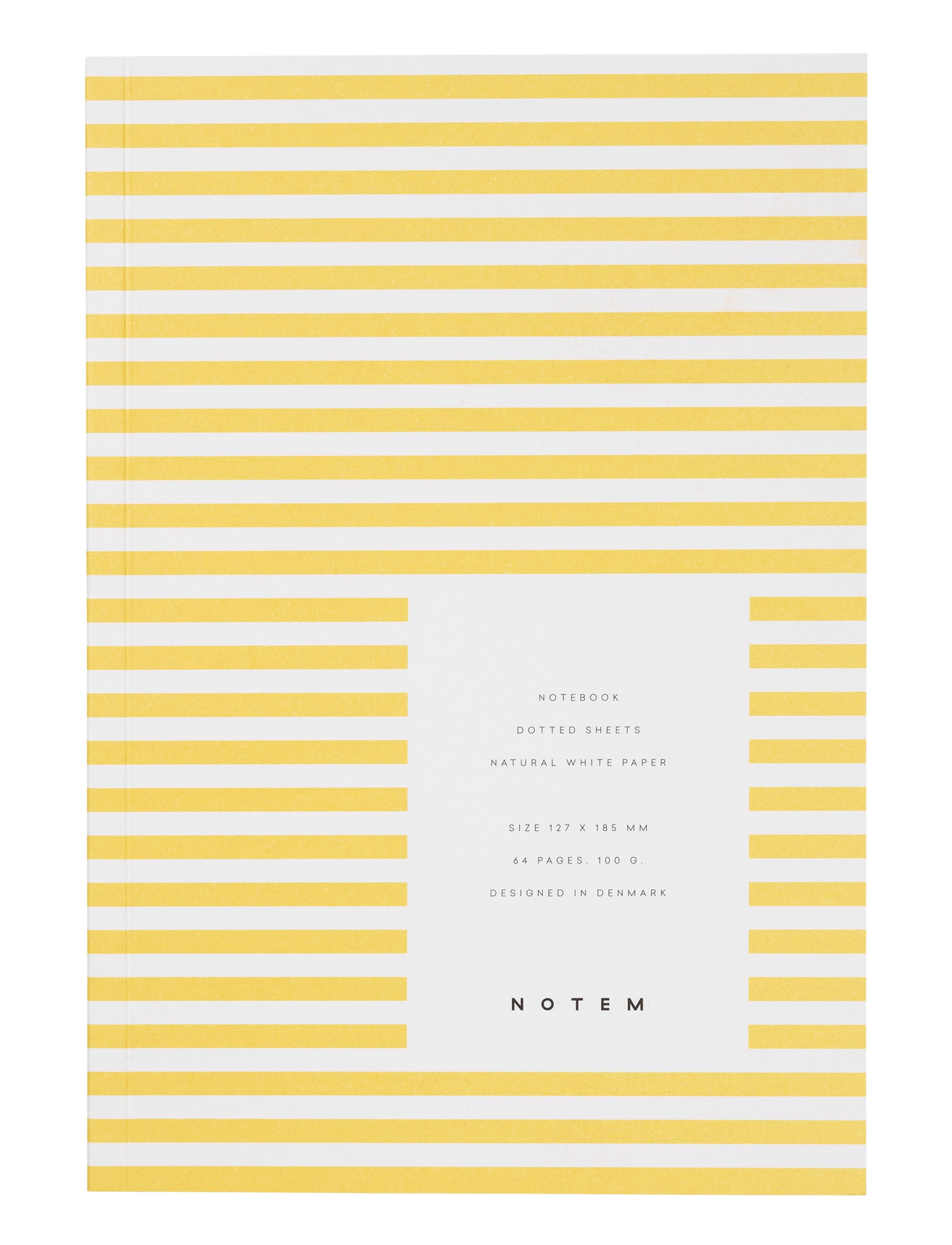 [product_category]-Notem Studio Vita Notebook Small, Yellow-Notem Studio-5713990000534-0101015-NOT-1