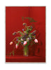 Paper Collective Blomst 03 Poster 30x40 Cm, Red