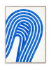  Entropie Blau 01 Poster 50x70 cm