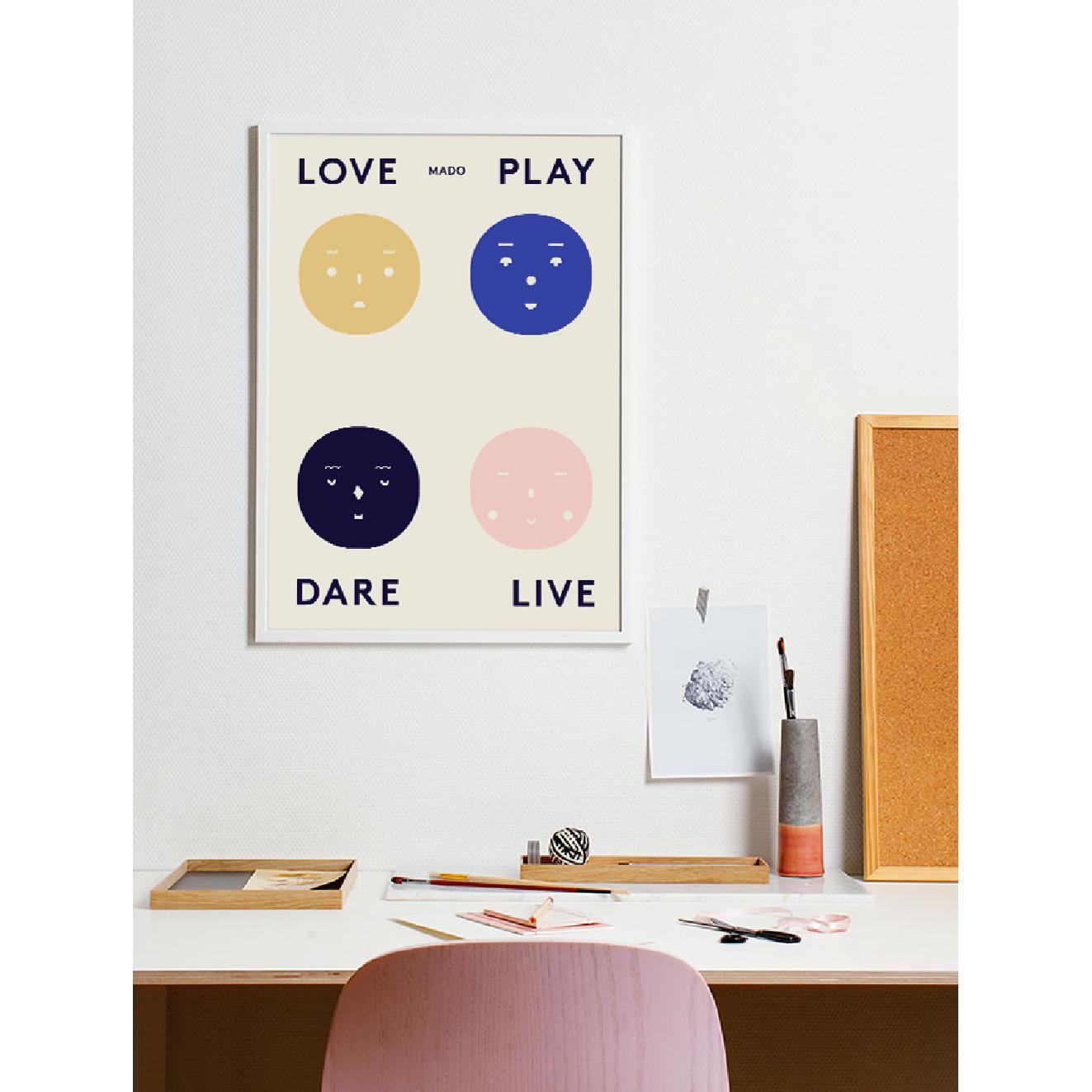 [product_category]-Paper Collective Four Feelings Poster, 50x70 Cm-Paper Collective-5713450005574-M1118-PAP-2