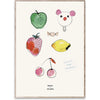  Fruits & Friends Poster 50x70 Cm