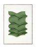 Paper collectieve groene vouwposter, 50x70 cm