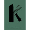  K Poster 30x40 cm