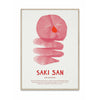  Saki San Plakat 50x70 cm