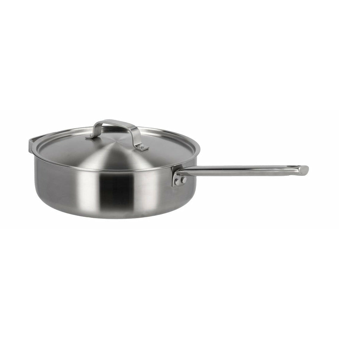 [product_category]-Pillivuyt Gourmet Somme Frying Pan With Lid Stainless Steel/Non Stick ø 26 Cm, Steel-Pillivuyt Gourmet-5722000245063-24506-PIL-1