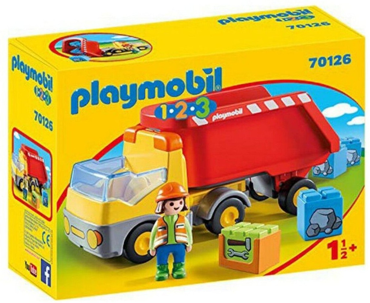 PLAYSET 1.2.3建筑Playmobil 70126（6个PC）