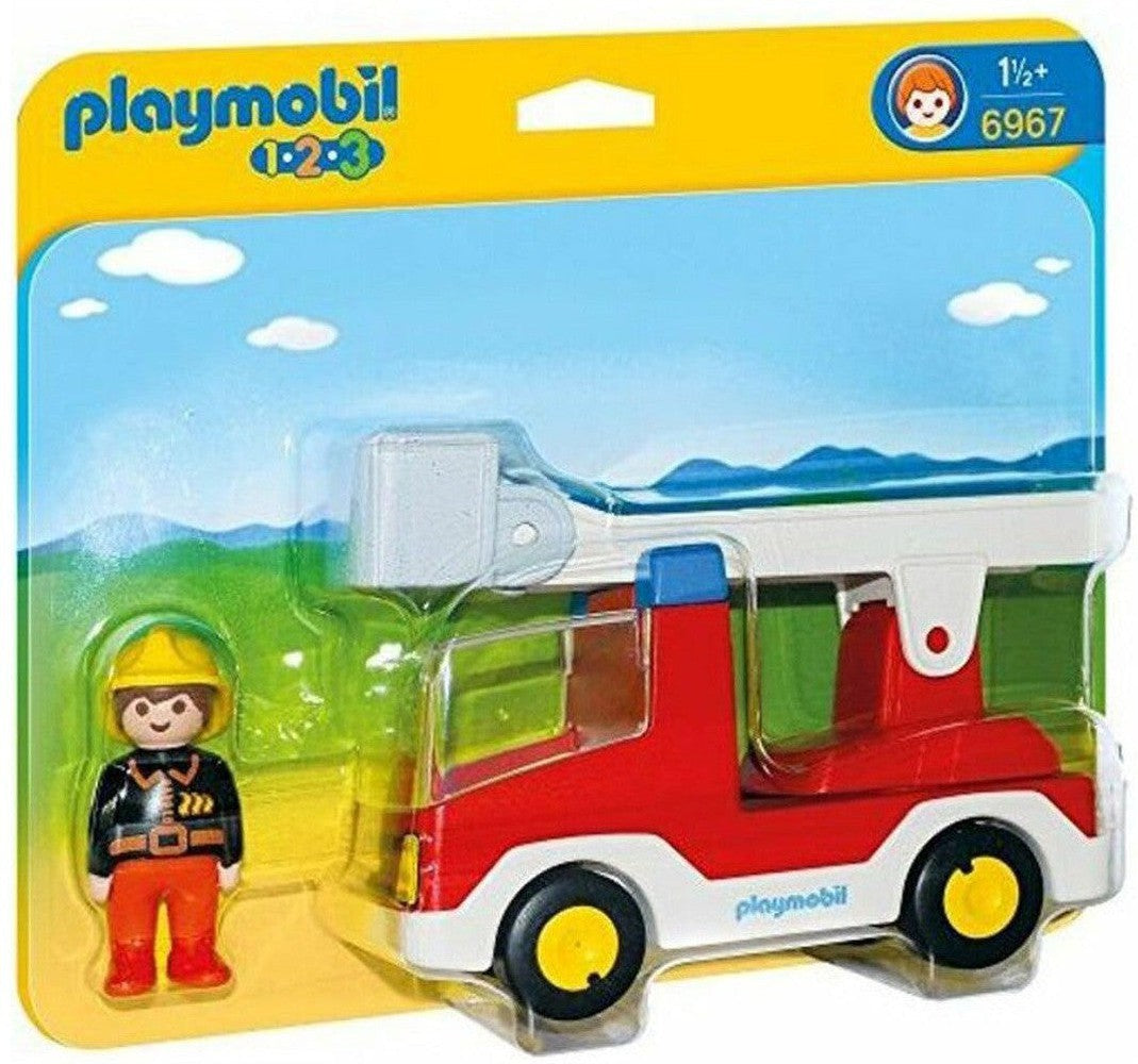 Playset 1.2.3 Slökkviliðsbíll Playmobil 6967