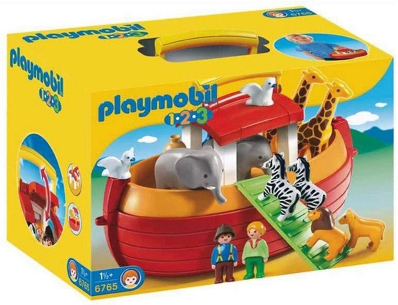 Playset 1.2.3 Noah的方舟案例Playmobil 6765