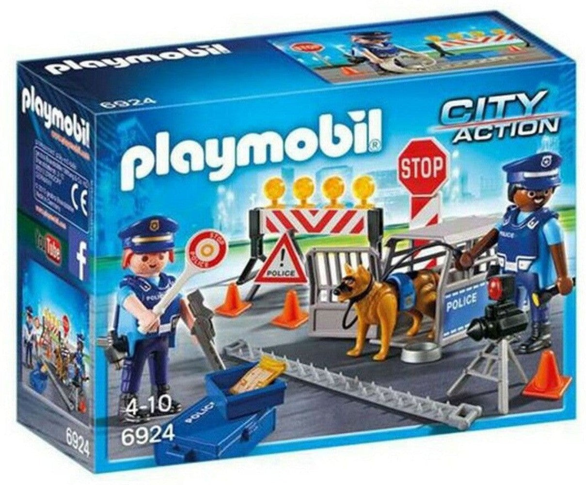 PLAYSET城市行动警察Playmobil 6924