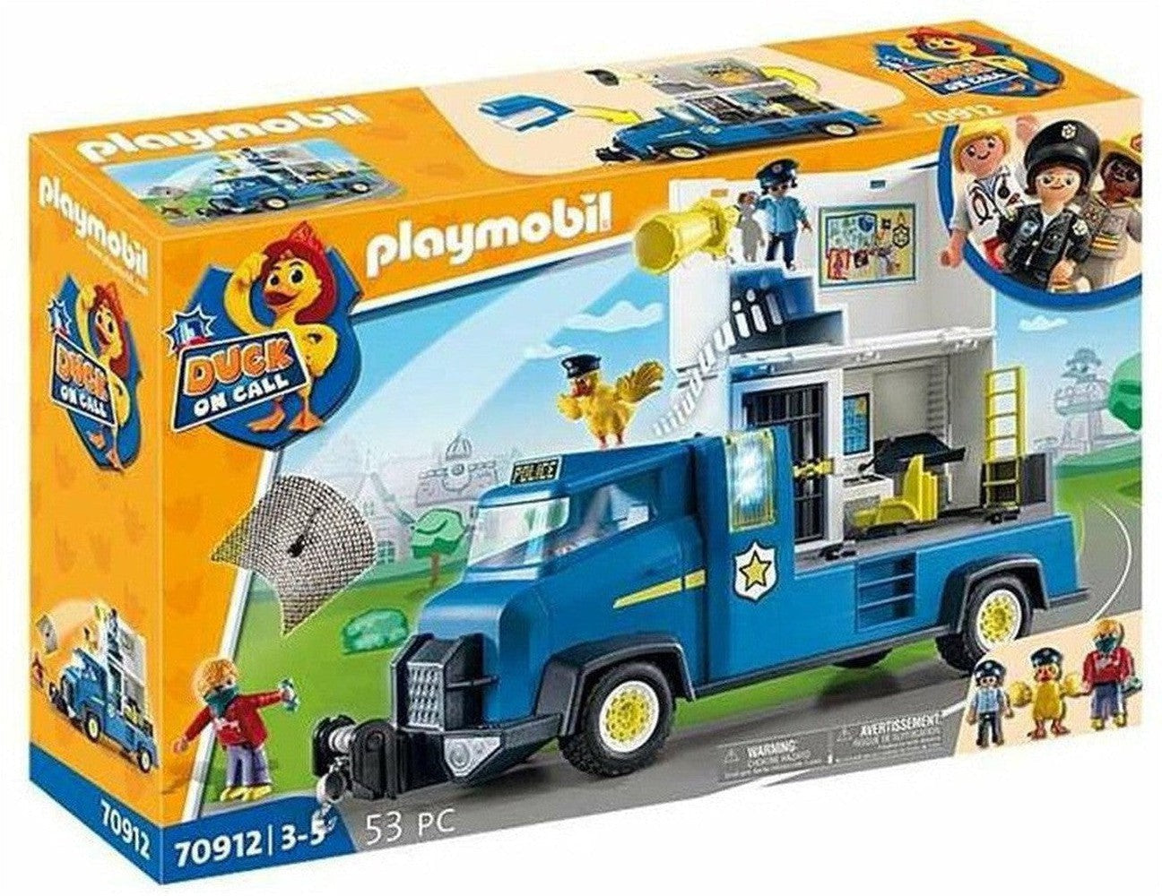 Playset Playmobil Duck在电话上