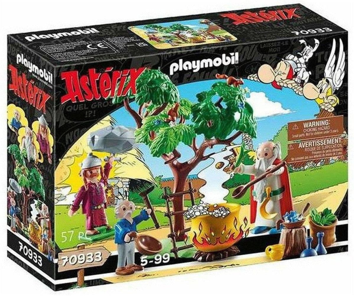 Playset Playmobil Getafix avec le chaudron de Magic Potion Astérix