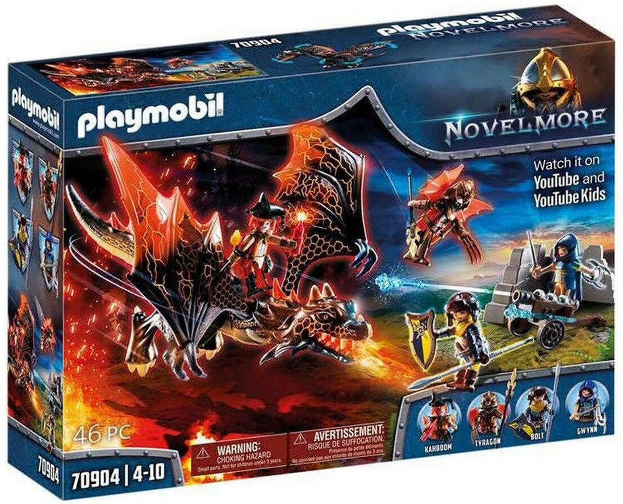 PlaySet PlayMobil Romaani Dragon Attack 70904