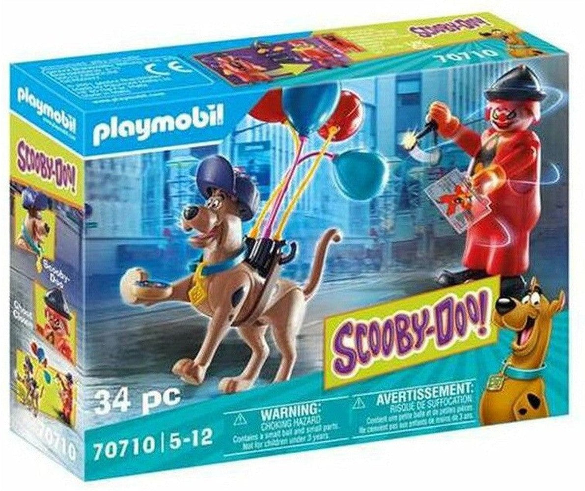 Playset Playmobil Scooby Doo Abenteuer mit Ghost Clown 70710