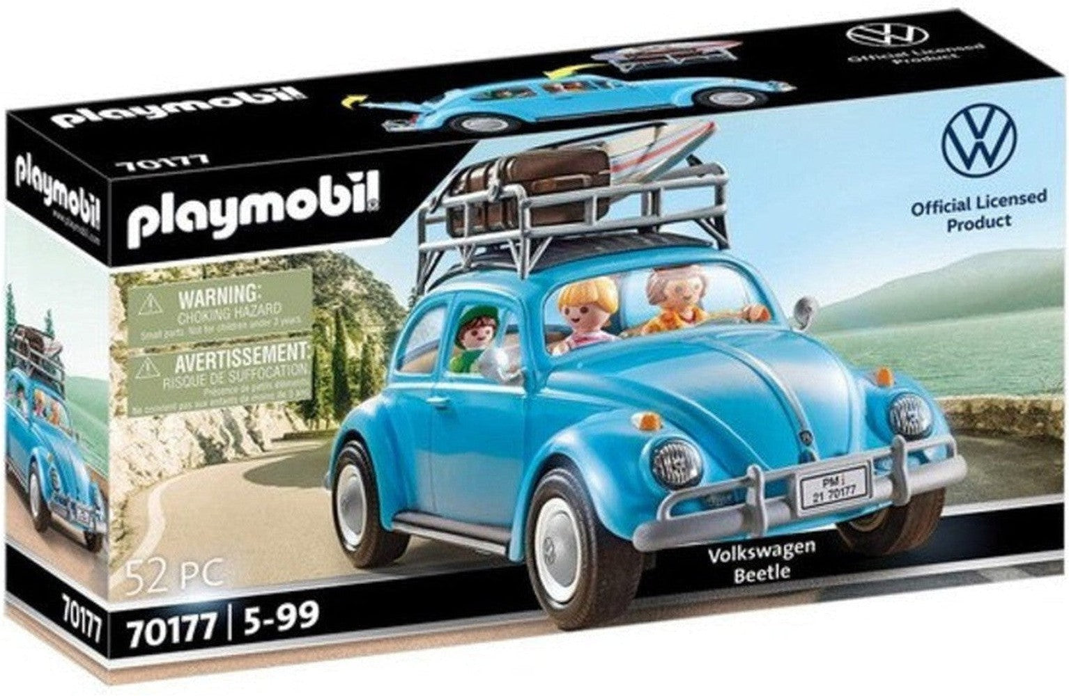 Playset Volkswagen Beetle Playmobil 70177 52 pièces 4 unités