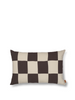 Ferm Living Pliez le coussin patchwork café / Undyed