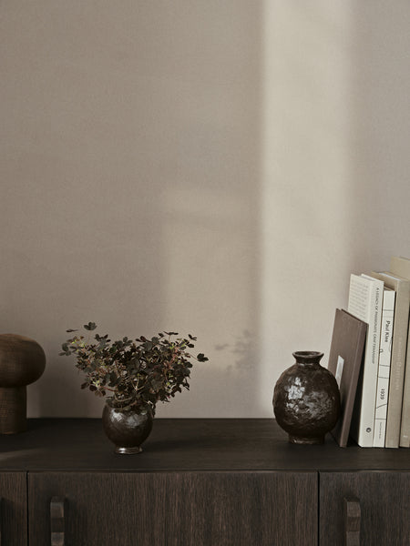 Ferm Living Doro Vase H16 kaffi