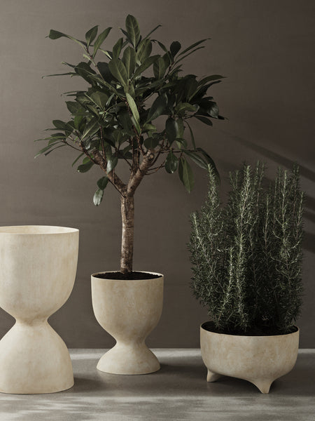 Ferm Living Exke Pot H27 Heitur sandur