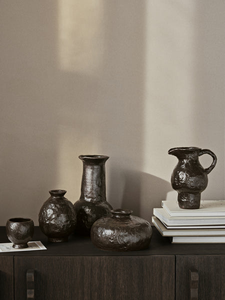 Ferm Living Doro Vase H27 Kaffe