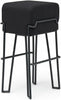 Puik Bokk Bar Stool, Black / Black