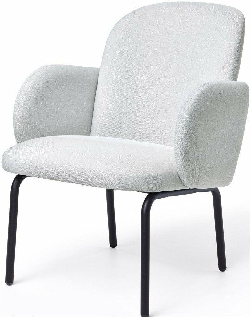 Puik Dost Lounge Chair Steel, Light Grey