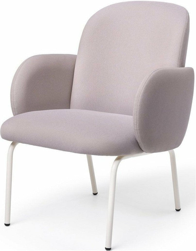 Puik Dost Lounge Chair Steel, Lilac Grey