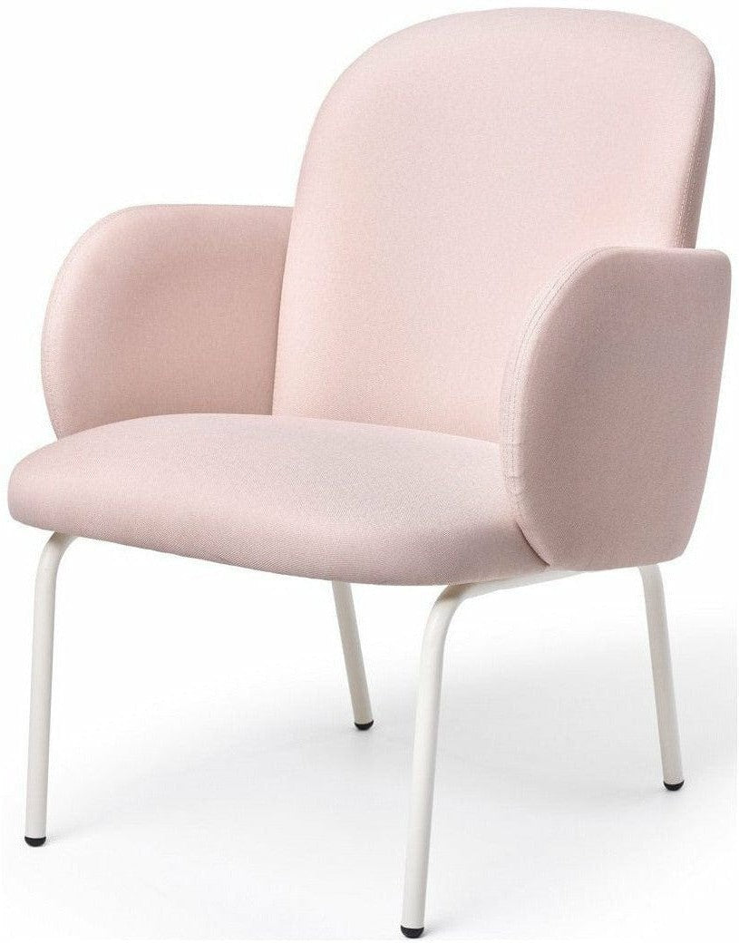 Puik Dost Lounge Chair Stahl, Rosa