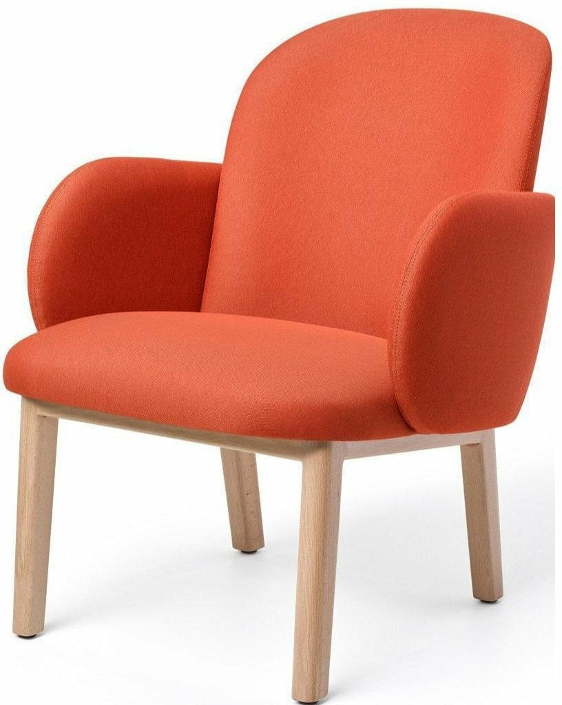 Puik Dost Lounge Chair, Terracotta