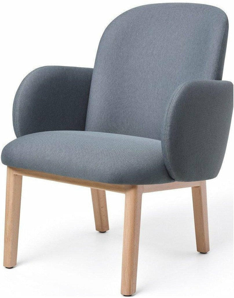 Puik Dost Lounge Chair Wood, Dark Grey