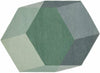 PUIK ISO RUG HEXAON, GREEN