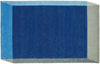 Puik Rectangle du tapis iso, bleu