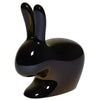 Qeeboo Bunny Chair Metal Finish, Black Pearl