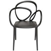 Qeeboo Loop Chair Set Of 2, Black