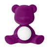  Teddy Girl Led Wiederaufladbare Tischlampe Samt Finish Lila