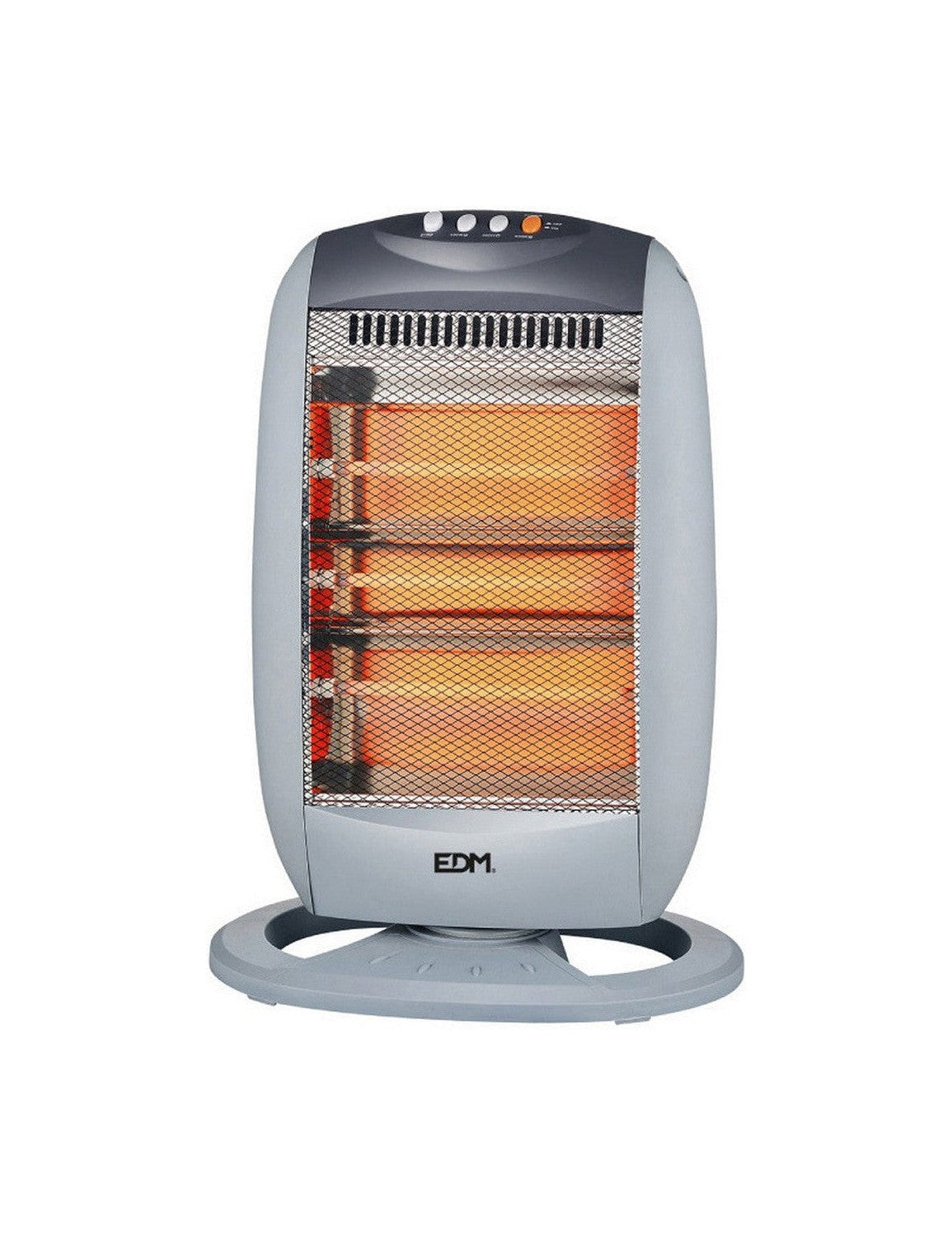 Kwartsverwarming EDM 07136 Zwart 1200 W