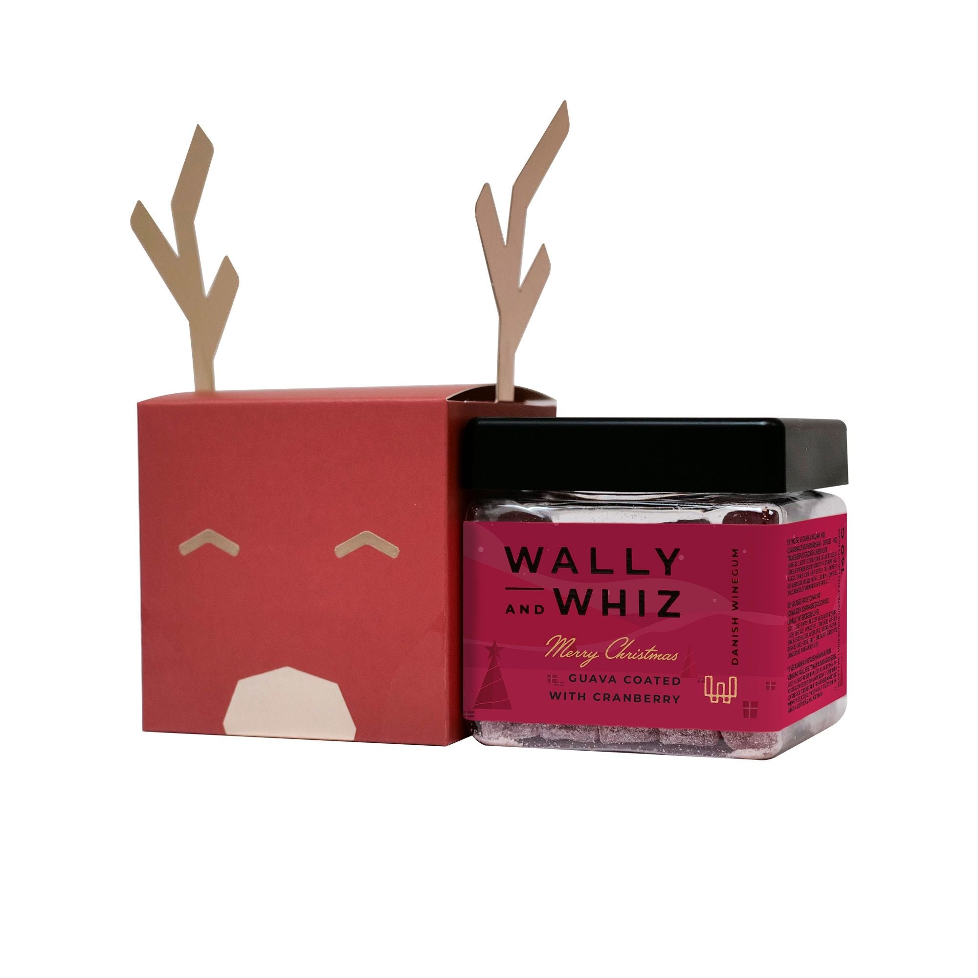 Wally And Whiz Lille terning, guava med tranebær 140 g