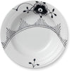 Royal Copenhagen Assiette Creuse Mega Fluted Noire, 21 Cm 