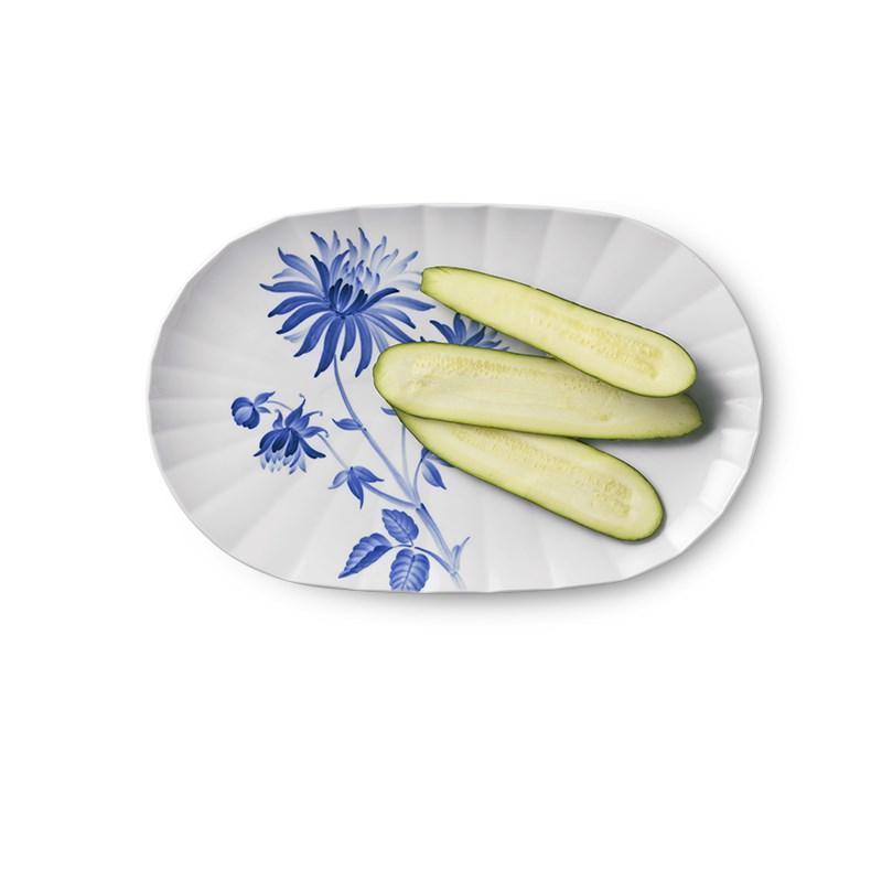 Royal Copenhagen Blomst Serving Plate Dahlia, 34 cm