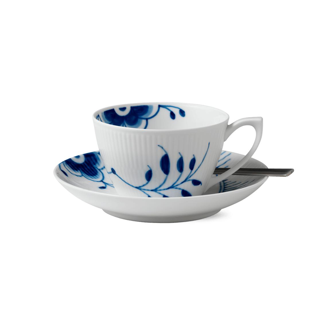 [product_category]-Royal Copenhagen Blue Fluted Mega Cup With Saucer, 28 Cl-Royal Copenhagen-5705140242604-1017335-ROY-3