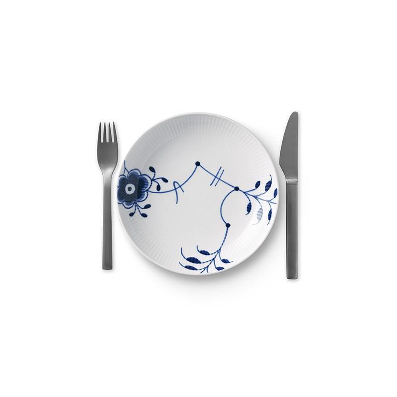 Royal Copenhagen Blue Fluted Mega Modern Plate, 20cm