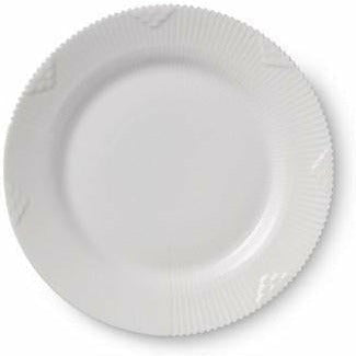 Royal Copenhague Elements White Plate, 19cm