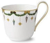 Royal Copenhagen Stern geriffelte Weihnachtstasse, 33cl