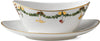 Royal Copenhagen Star Fluted Christmas Sauce Boat