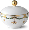 Royal Copenhagen Star Fluted Christmas Sugar Bowl