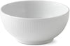 Royal Copenhagen White Fluted Bowl, 47 Cl